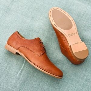 Ten Points "Talina" Lace-up Leather Loafers
